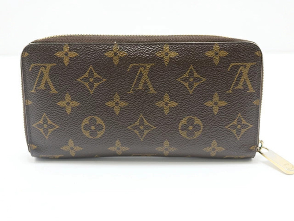 Louis Vuitton Zippy Monogram Wallet Brown